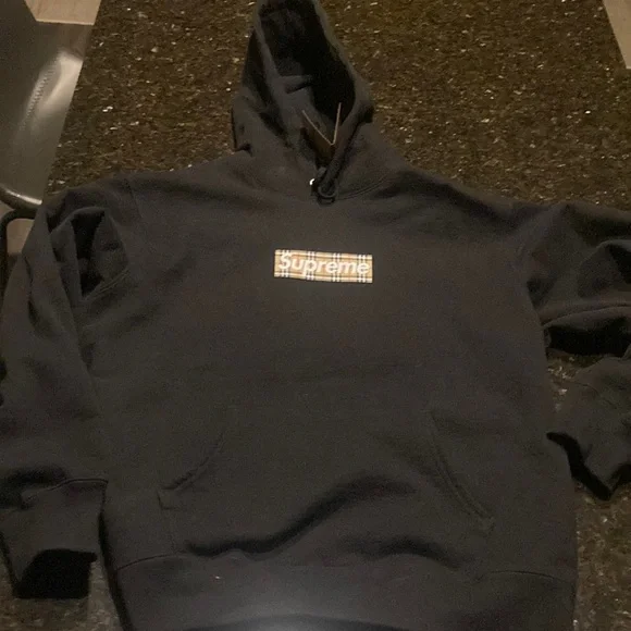 Supreme | Jackets & Coats | Supreme Burberry Box Logo Hooded